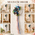 Handmade Floral Dream Catcher Wall Hanging Pack of 2 | Boho Home Decor | Craft Shop India