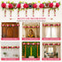 Red Shrinathji Toran Bandhanwar for Door Entrance | 40 Inch | Craft Shop India