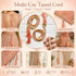 Peach Tassel with Cord Rope Pack of 2 for Saree, Blouse, Lehenga & Dupatta | Craft Shop India