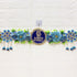 Blue Hare Ka Sahara Bandhanwar for Door Entrance | 40 Inch | Handmade Floral Door Hanging | Craft Shop India