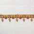 Yellow Lotus Patch Bandhanwar for Door Entrance | 40 Inch | Handmade Floral Door Hanging | Craft Shop India
