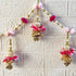 White Pearl & Rani Flower Toran Bandhanwar for Door Entrance | 40 Inch | Handmade Floral Door Hanging | Craft Shop India