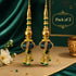 Green Handmade Ethnic Beads Latkan Tassel Pack of 2 for Saree Pallu, Blouse, Lehenga & Dupatta | Craft Shop India