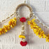 Yellow Flower String Bandhanwar Toran 40 Inch for Home Entrance | Craft Shop India