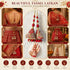 Red Ethnic Nalki Cone Latkan Tassel Pack of 2 for Saree, Blouse & Lehenga | Craft Shop India