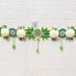 Green Lotus Toran Bandhanwar for Door Entrance | 40 Inch | Handmade Floral Door Hanging | Craft Shop India