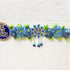 Blue Hare Ka Sahara Bandhanwar for Door Entrance | 40 Inch | Handmade Floral Door Hanging | Craft Shop India