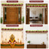 Pink Red Rose Bandhanwar Toran for Door Entrance | 40 Inch | Craft Shop India
