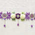 Puple Lotus Toran Bandhanwar for Door Entrance | 40 Inch | Handmade Floral Door Hanging | Craft Shop India