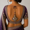 Purple Handmade Ethnic Gotapatti Latkan Tassel Set of 2 for Saree, Blouse & Lehenga | Craft Shop India