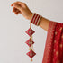 Rani Pink Latkan Tassel with Glass Beads Set of 2 | 20 Inch | Saree, Blouse & Lehenga | Craft Shop India