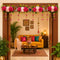 Red Shrinathji Toran Bandhanwar for Door Entrance | 40 Inch | Craft Shop India