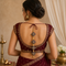 Maroon Latkan Tassel with Glass Beads Set of 2 | 20 Inch | Saree, Blouse & Lehenga | Craft Shop India
