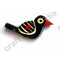 Black Bird Wooden Miniature