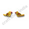 Yellow Bird Wooden Miniature