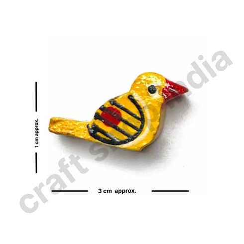 Yellow Bird Wooden Miniature