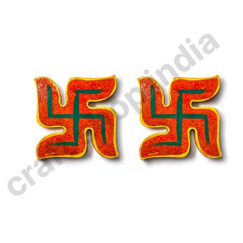 Swastick (Satiya) Wooden Miniature