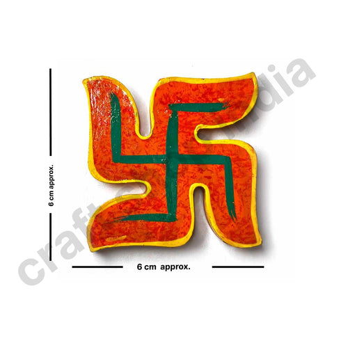 Swastick (Satiya) Wooden Miniature