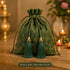 Green Tassel with Cord Rope Pack of 2 for Saree Pallu, Blouse & Lehenga | Craft Shop India