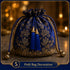 Royal Blue Tassel with Cord Rope Pack of 2 for Saree Pallu, Blouse & Lehenga | Craft Shop India