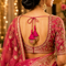 Rani Pink Mirror Work Round Latkan Tassel Set of 2 for Saree Pallu, Blouse, Dupatta & Lehenga Decoration | Craft Shop India