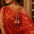 Red Ethnic Nalki Cone Latkan Tassel Pack of 2 for Saree, Blouse & Lehenga | Craft Shop India