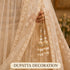 Ivory Pearl Double Jhumki Latkan Tassel Set of 2 for Saree, Blouse & Lehenga | Craft Shop India