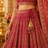 Rani Pink Embroidered Triangle Potli Latkan Tassel Set of 2 for Saree, Blouse & Lehenga | Craft Shop India