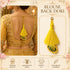 Yellow Mirror Handmade Ethnic Latkan Tassel Pack of 2 for Saree, Blouse & Lehenga | Craft Shop India
