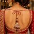 Maroon Ethnic Nalki Cone Latkan Tassel Pack of 2 for Saree, Blouse & Lehenga | Craft Shop India