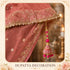 Pink Ethnic Nalki Cone Latkan Tassel Pack of 2 for Saree, Blouse & Lehenga | Craft Shop India