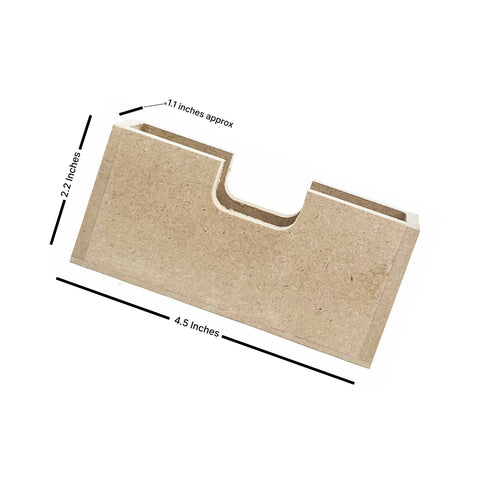 scalloped Mdf Base Set of 6