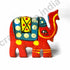 Red Wooden Elephant