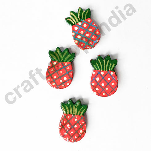 Cute Wooden Pineapple Miniature
