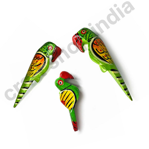 3d Wooden Parrot | Wedding Decoration | Traditional Art | Dress Making | DIY | Jawellry Making Material | craft shop india | india craft shop | craft shop india | india craft shop