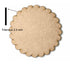 scalloped Mdf Base Set of 6