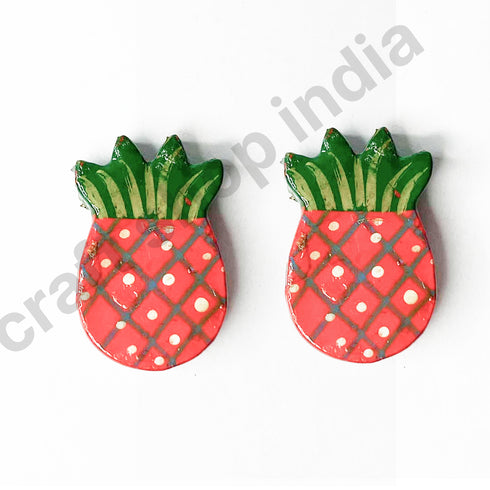 Cute Wooden Pineapple Miniature