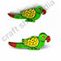 Big Size Wooden Parrot