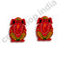 Ganpati Jee Red Wooden Miniature