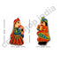 Raja Rani Wooden Miniature Pair