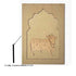Jharokha With Cow Mdf Cutout 13 inches
