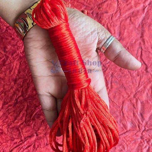 Red Color Malai Dori- 20 meter