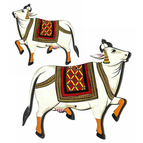 Decorative Pichwai Cow Mdf 5 IN