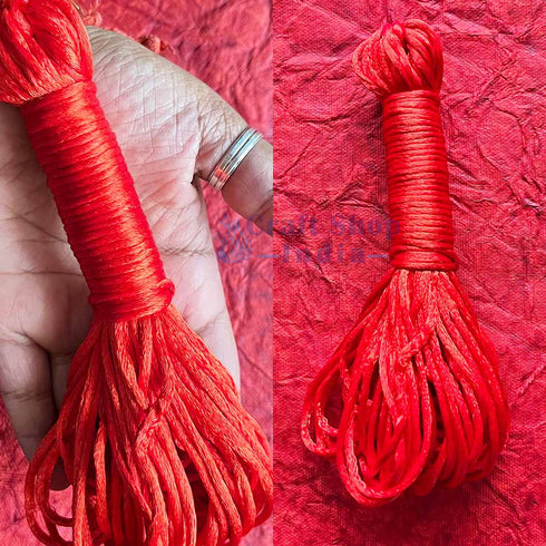 Red Color Malai Dori- 20 meter