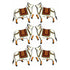 Decorative Pichwai Cow Mdf 5 IN