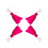 Pink Color Woolen Tassels Pack Of 5