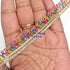 Half Inches Multicolored Dori Lace (9 Meter)