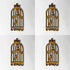 Mdf Birds Cage Shape Set Of 6