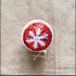 Red & White Color Christmas Bauble Pack Of 6