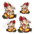 Ganpati Ji Set Of 6